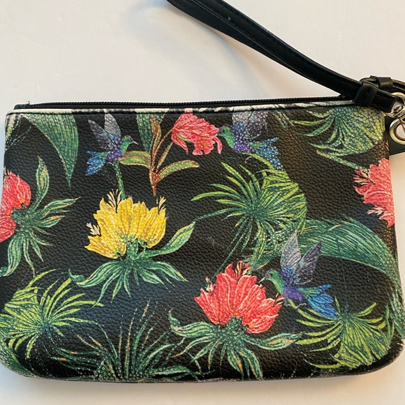 Victoria’s Secret tropical print wristlet - Picture 3 of 6